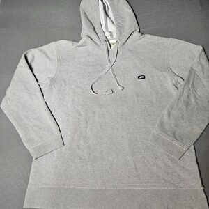 Levis Red Tab Pullover Hoodie Mens Medium Heather Grey Back Graphic Logo